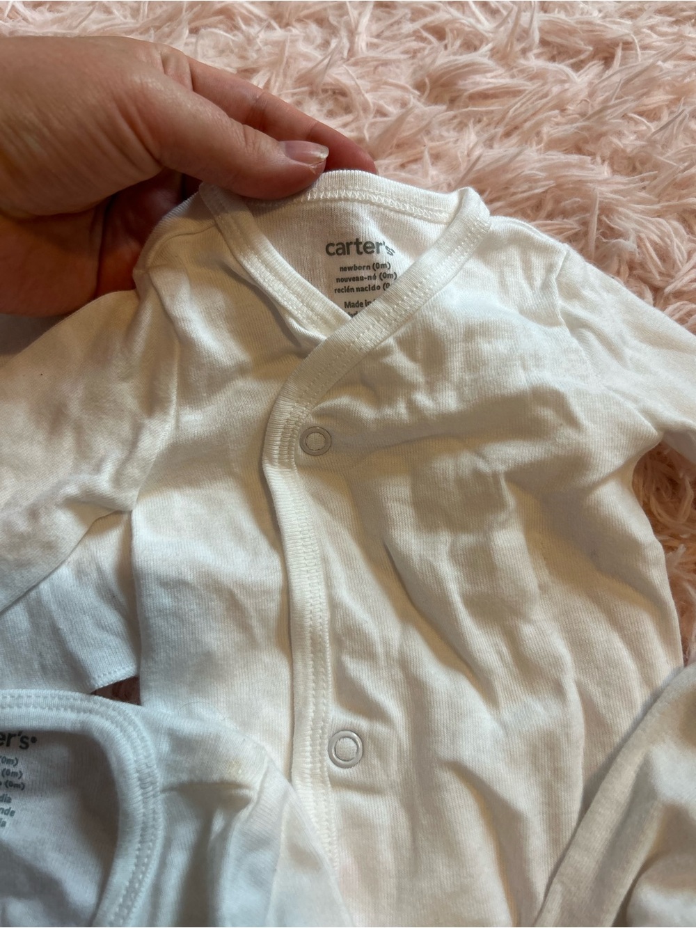 Newborn Longe sleeve shirt bundle w NV winter boots and pink pants - Picture 3 of 11
